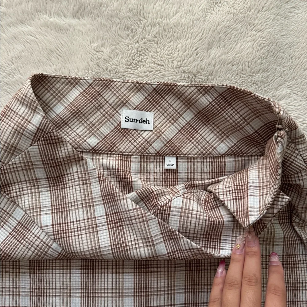 Aritzia sunday best plaid skirt - Picture 2 of 2